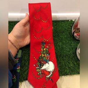 Vintage Dr Seuss The Grinch Tie